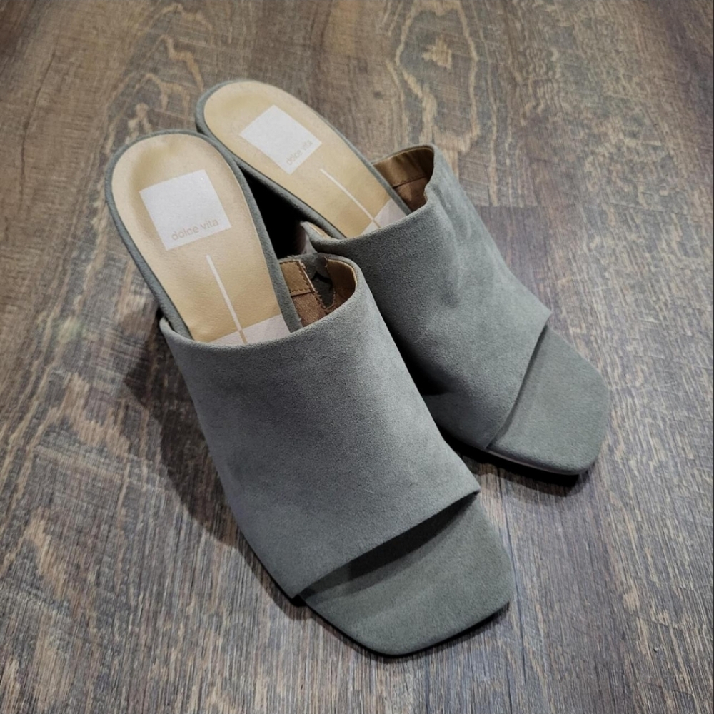 Dolce Vita Nyah Open Toe Mules Size 8.5